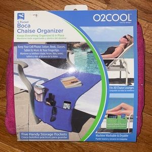 5 pocket chaise organizer (new)